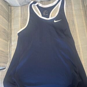 Nike Notre Dame Irish Dri-FIT Navy White Racerback Training Tank Top Women’s XL